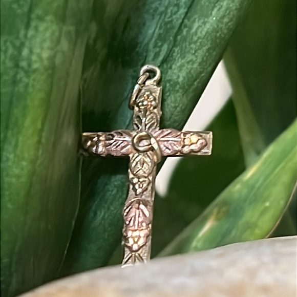 12k gold  Cross Pendant